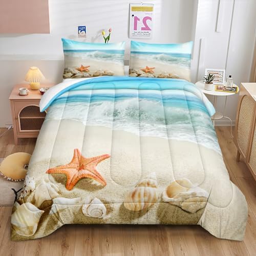 Bedbay Coastal Bedding King Size Comforter Set