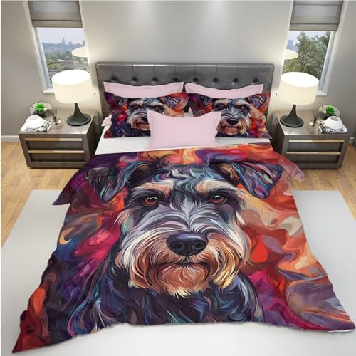 3 Piece Duvet Cover Set for Kids with 3D Print Design