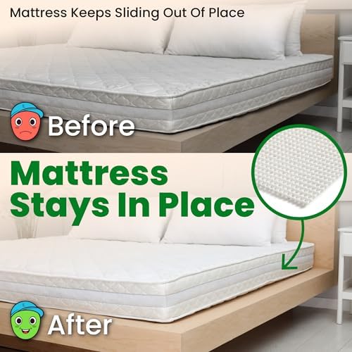 ECOHomes Non Slip Mattress Gripper Pad Twin XL