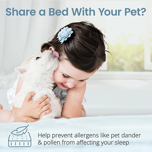 SafeRest Waterproof Twin Mattress Protector - Fitted with Stretchable Pockets