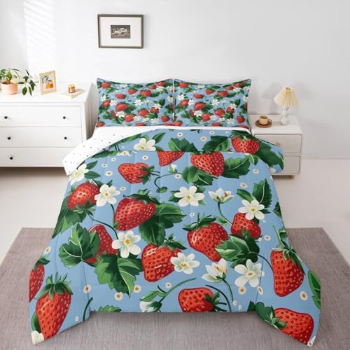 Strawberry Kids Comforter Set King Size