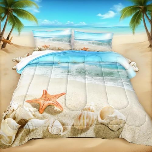 Bedbay Coastal Bedding King Size Comforter Set