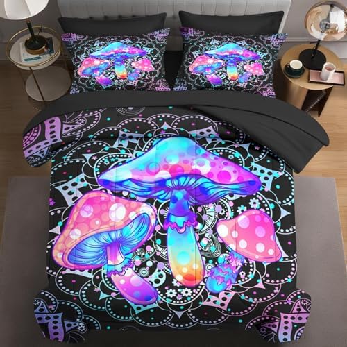 7 Pcs King Size Comforter Set with Pillowcases and Shams