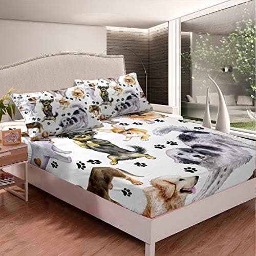 Feelyou 3D Animal Print Sheet Set for Kids Twin Size