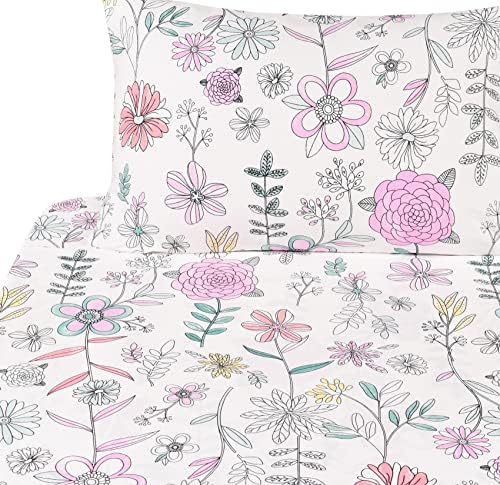J-pinno Cute Floral Print Kids Bedding Set 1