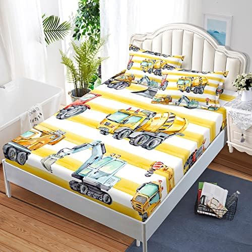 BailiPromise Construction Sheets Queen Size Set