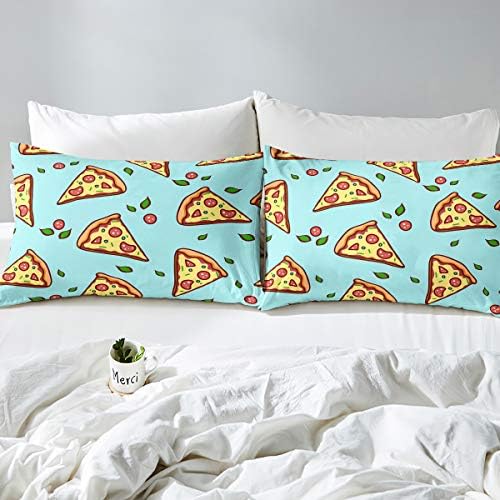 Feelyou Kids Pizza Bed Sheet Set Twin Size