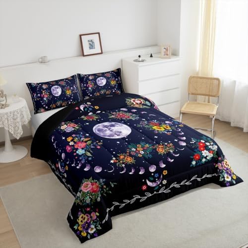 Manfei Sun Moon Kids Comforter Set