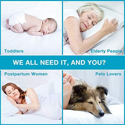Lunsing Waterproof Mattress Protector with Deep Pocket