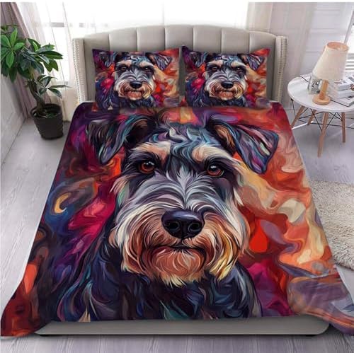 3 Piece Duvet Cover Set for Kids with 3D Print Design