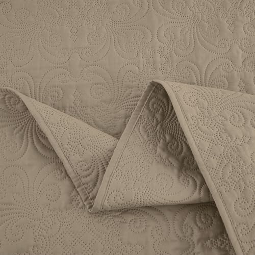 Chezmoi Luca 3-Piece Oversized Bedspread Set