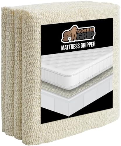 GORILLA GRIP Non-Slip Mattress Gripper for Twin Beds
