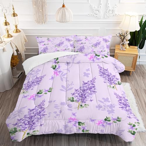 FUYEUN Floral King Size Comforter Set