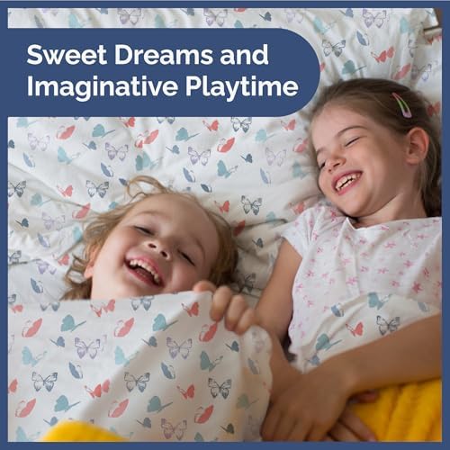 CGK Unlimited Kids Butterfly Sheet Set - 4 Piece Full Size 1