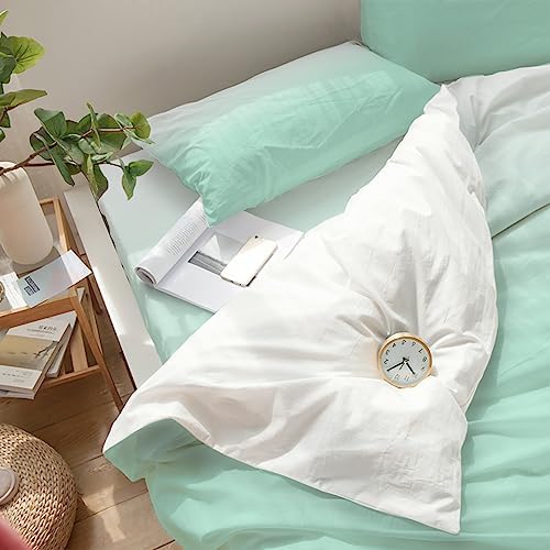LooPoP 4PCS California King Duvet Set Gradient Cotton Bedding