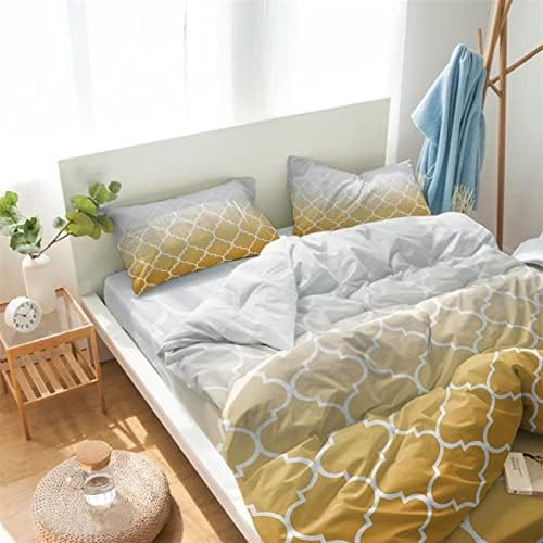 LooPoP 4PCS California King Duvet Cover Set 1