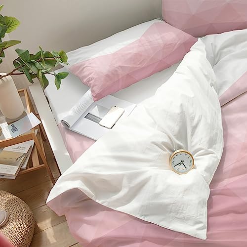 LooPoP 4PCS California King Bed Set Pink Gradient