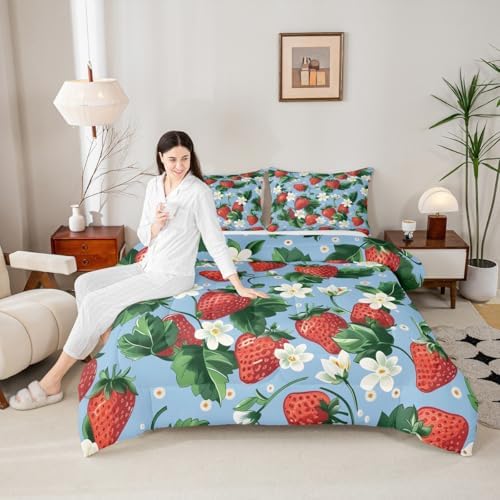 Strawberry Kids Comforter Set King Size