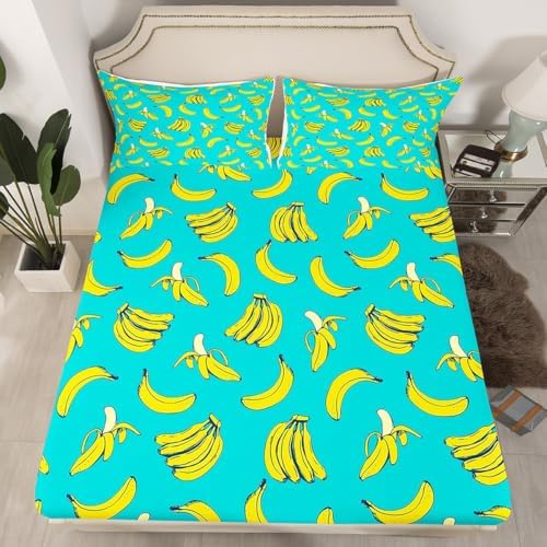 Feelyou Banana Pattern Sheet Set for Kids