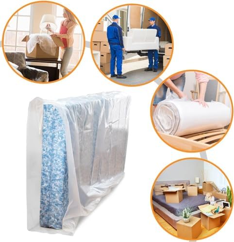 Cosybreeze 15 Mil Thick Mattress Bags for Moving Storage
