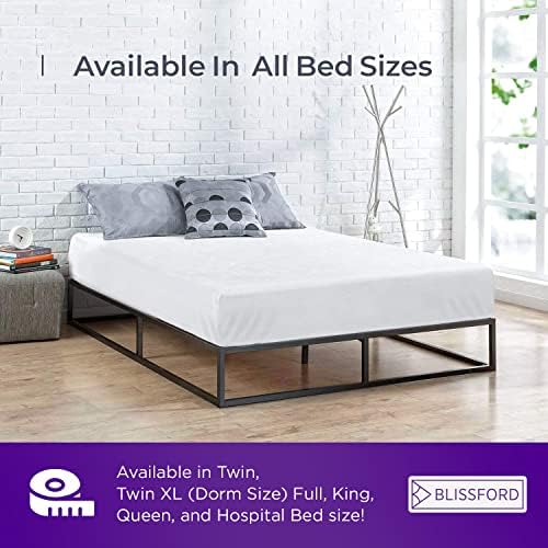 BLISSFORD Queen Plastic Mattress Protector - Heavy Duty Waterproof Cover