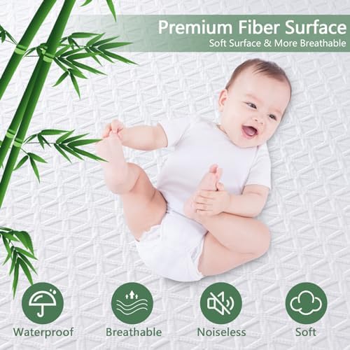 GOPOONY Queen Waterproof Mattress Protector with 3D Cooling Fabric