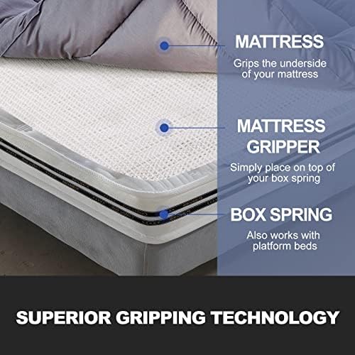 Foboull Mattress Slide Stopper Gripper Queen Size