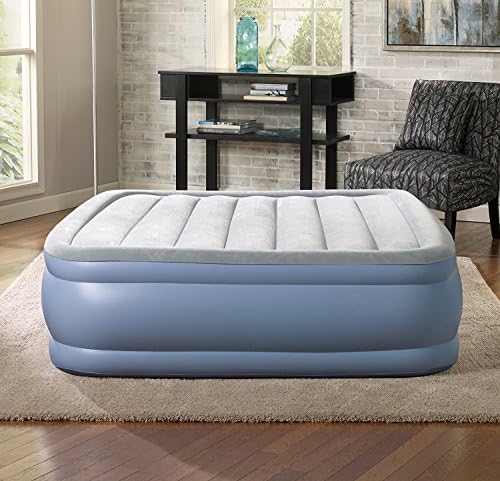 Beautyrest Hi-Loft Inflatable Mattress Queen Size Blue