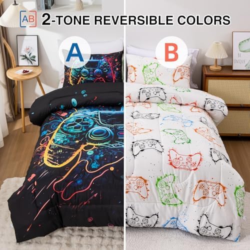 A Nice Night Boys 5-Piece Gaming Comforter Set 1