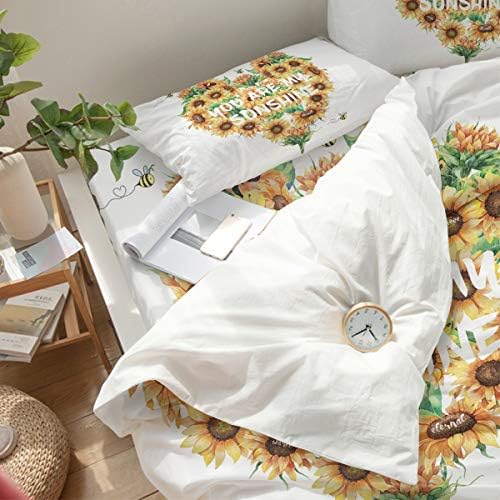 LooPoP California King Comforter Set with 4 Pieces