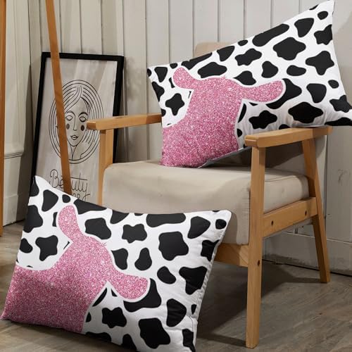 Pink Cows Kids 4Pcs Bedding Set Queen