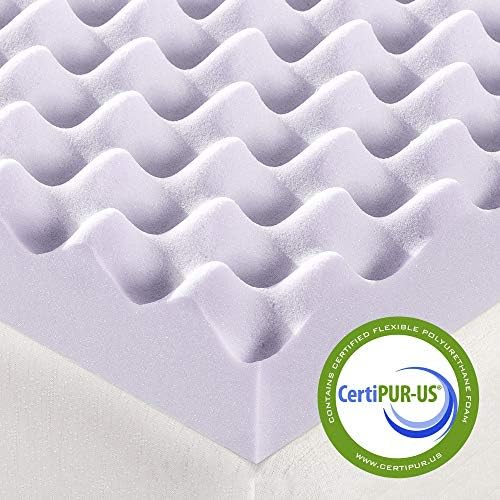 Best Price 3 Inch Egg Crate Memory Foam Mattress Topper