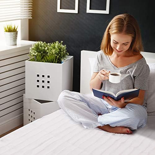 Giantex Electric Heated Mattress Pad with Five Modes and Timer