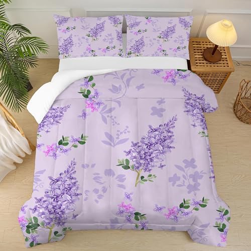 FUYEUN Floral King Size Comforter Set