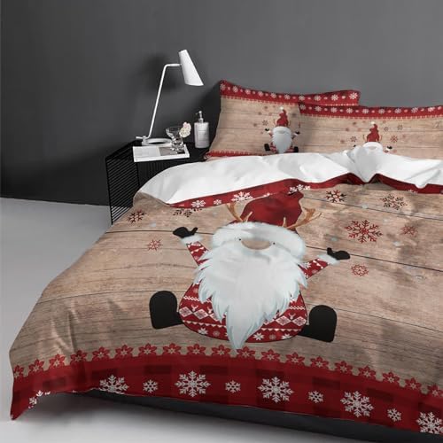 LooPoP Christmas Comforter Set 3 Piece CA King Size