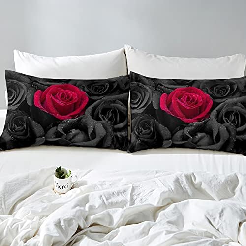 Feelyou 3D Rose Bed Sheet Set for Kids