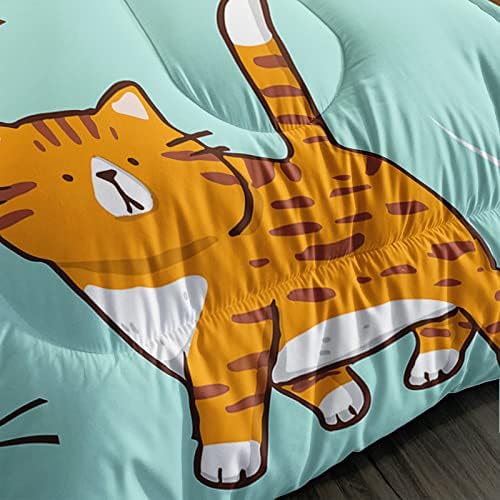 BSNTHO Cat Comforter Set for Kids Bedding 1