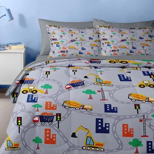 Nesker 5 Pcs Comforter Set Twin Size