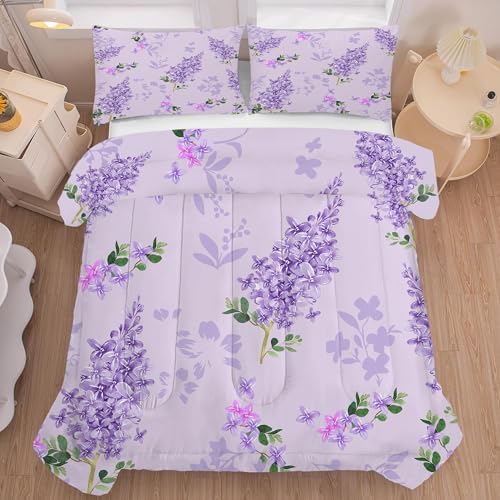 FUYEUN Floral King Size Comforter Set