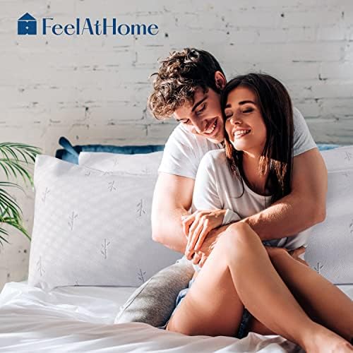 FeelAtHome Bed Converter Kit with Cooling Pillow Covers