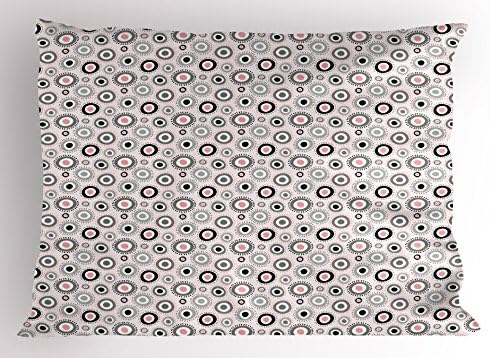 Ambesonne Geometric Pillow Sham with Playroom Girls Design