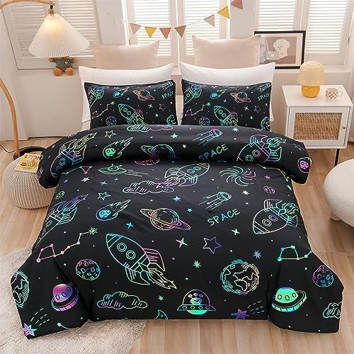 Aimuan Rocket Comforter Set for Kids