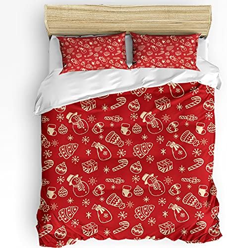 LooPoP Christmas Comforter Set 3 Piece California King