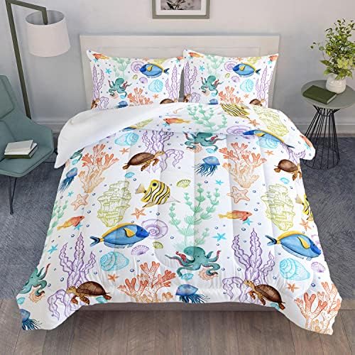 Turtle Comforter Set for Kids Room Decor 1