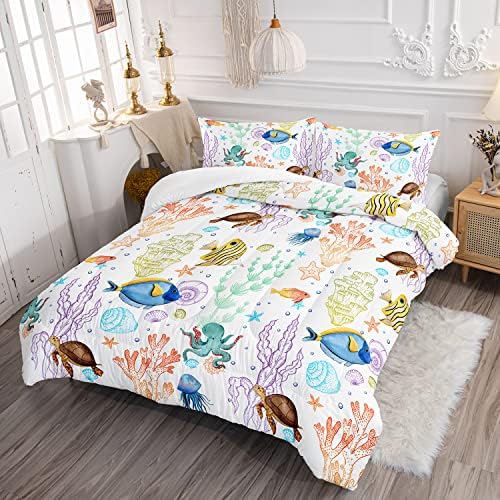 Turtle Comforter Set for Kids Room Decor 1