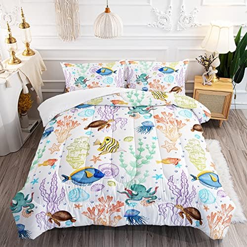Turtle Comforter Set for Kids Room Decor 1